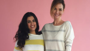 Miss BAMBI Rumi gemeinsam mit Judith Dommermuth beim JUVIA-Shooting für die INSTYLE in München