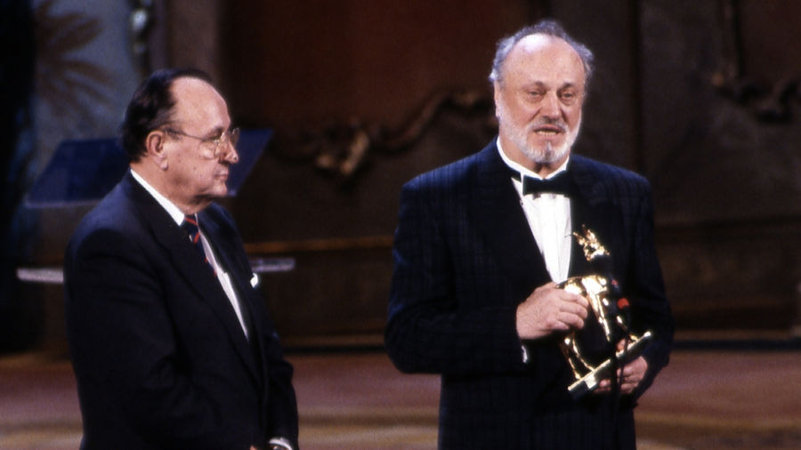 BAMBI 1990: Leipzig feiert Hans-Dietrich Genscher